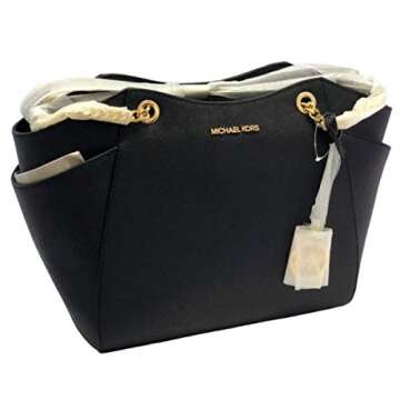 Michael Kors Women's Jet Set Travel Tote No Size (Black)