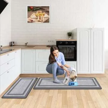 Mattitude Kitchen Mats - Anti-Fatigue, Non-Skid, Ergonomic Comfort