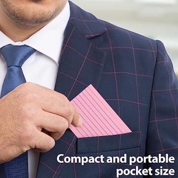 HEYPLACE 300PCS Color Index Cards for Studying and Organizing