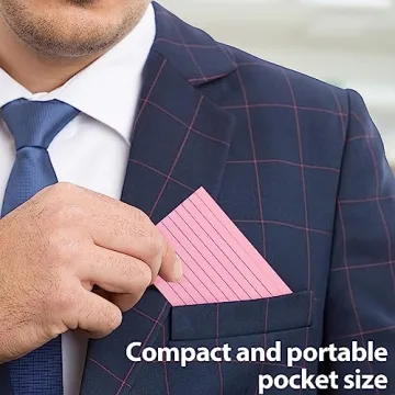 HEYPLACE 300PCS Color Index Cards for Studying and Organizing