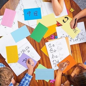 HEYPLACE 300PCS Color Index Cards for Studying and Organizing