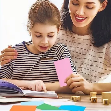 HEYPLACE 300PCS Color Index Cards for Studying and Organizing