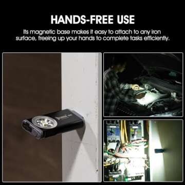 WUBEN G2 Flashlight - Compact 500 Lumens Keychain Light