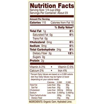 Bob's Red Mill Organic Masa Harina Flour, 24 oz (Pack of 1) - Organic, Non GMO, Vegan, Kosher