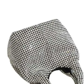 UMREN Bling Rhinestone Evening Clutch Bag for Women