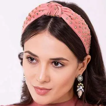 Stylish Pearl Knotted Headbands 2PCS for Women Fashion