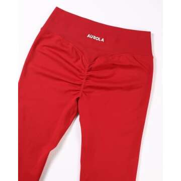 AUROLA Women Workout Leggings: High Waist & Seamless