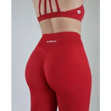 AUROLA Women Workout Leggings: High Waist & Seamless