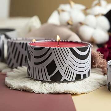 Hearth & Harbor Candle Tins - 12 Pack for DIY Gifts