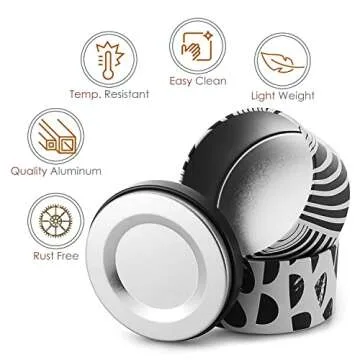 Hearth & Harbor Candle Tins - 12 Pack for DIY Gifts