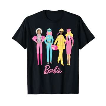 Barbie 60th Anniversary Fashion T-Shirt – Celebrate Iconic Style