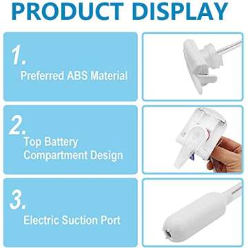 2pack Automatic Drink Dispenser, Modern Plastic Milk Juice Dispenser, Spill Proof as seen on TV Beverage Dispenser for Home Kitchen Party Wedding Decoration Outdoor