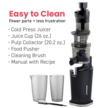Elite Gourmet Whole Fruit Juice Extractor - EJX017