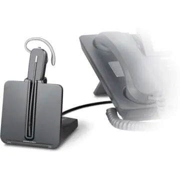 Plantronics-CS540 Convertible Wireless Headset with HL10 Handset Lifter (Renewed)
