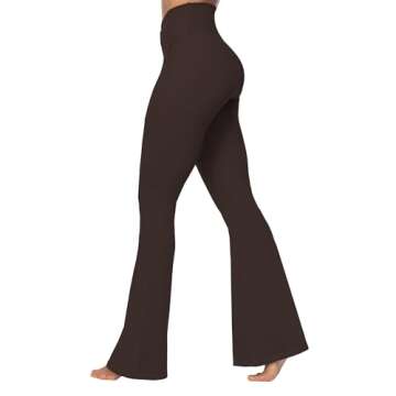 Sunzel Flare Leggings with Pockets & Tummy Control