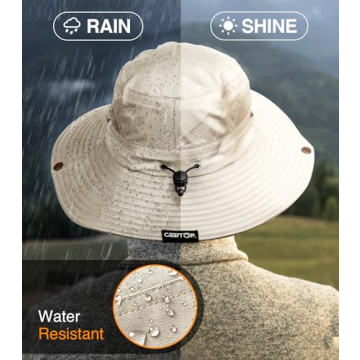 GearTOP Wide Brim Sun Hat Stylish UV Protection for Outdoors
