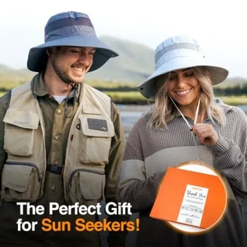 GearTOP Wide Brim Sun Hat Stylish UV Protection for Outdoors