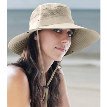 GearTOP Wide Brim Sun Hat Stylish UV Protection for Outdoors