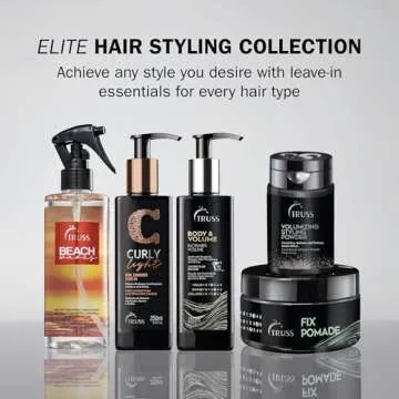 TRUSS Beach Waves - Texturizing Styling Spray for Hair to Achieve The Perfect Natural Beach Wave Effect - All Hair Types (8.79oz)