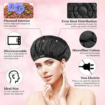 Cordless Deep Conditioning Heat Cap for Effective Hair Care