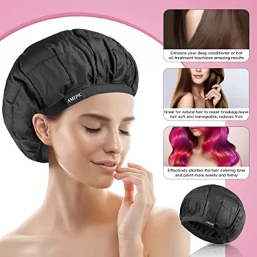 Cordless Deep Conditioning Heat Cap for Effective Hair Care