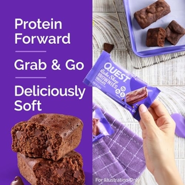 Quest Bake Shop Chocolaty Brownies - High Protein Snack