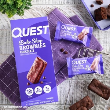 Quest Bake Shop Chocolaty Brownies - High Protein Snack
