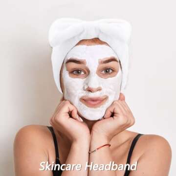 VELSCRUN Bow Tie Spa Headband - Multi-Pack for Women