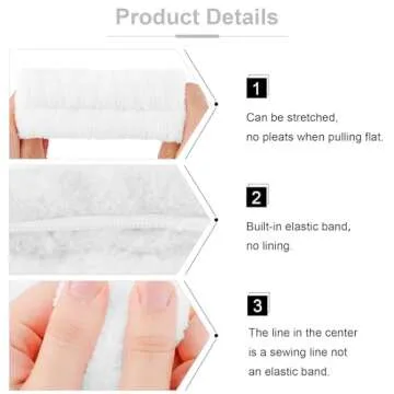 VELSCRUN Bow Tie Spa Headband - Multi-Pack for Women