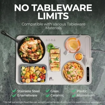 EconoHome Electric Warming Tray for Perfect Party Meals