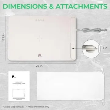 EconoHome Electric Warming Tray for Perfect Party Meals