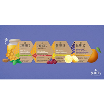 Zarbee's Naturals Honey Cough Soothers with Ivy Leaf Extract