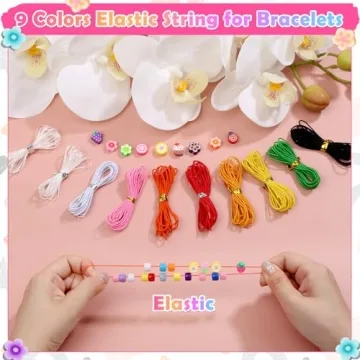 Cridoz Bead Bracelet Making Kit - Colorful Craft Fun