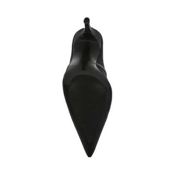 Steve Madden Women's Raz Pump, Black Mesh, 7.5