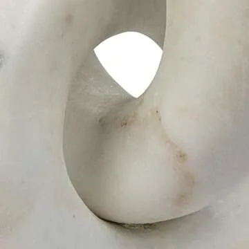 Elegant Bloomingville Marble Chain Link Candle Holder