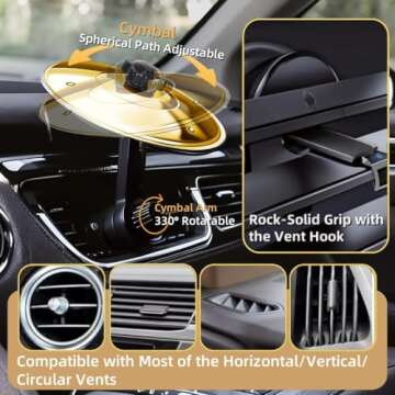 Car Crash Cymbal - Fun Clip-On Mini Cymbal for Music Lovers