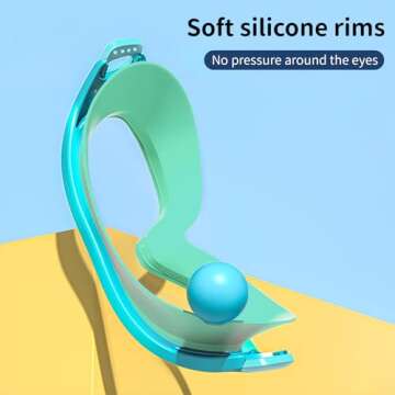 Graynoma 2 Packs Swim Goggles with Ear Plugs - Anti-Fog UV Protection for Men Women Adult Youth Water Goggles (Green and Dark Pink)