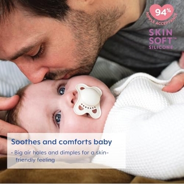 MAM Original Matte Baby Pacifier with Self-Sterilizing Case