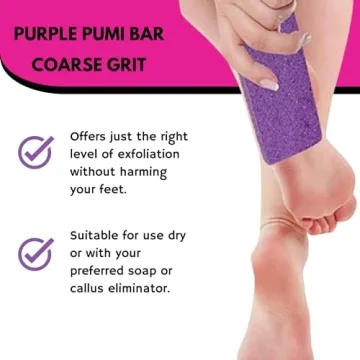 Mr. Pumice Puma Bar 6-pack for Smooth, Beautiful Feet