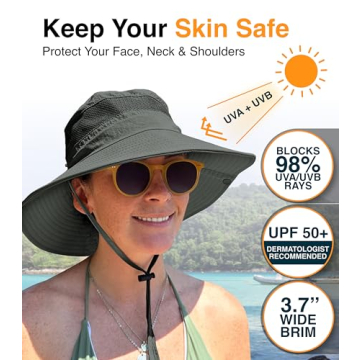 GearTOP Wide Brim Sun Hat - UV Protection & Style