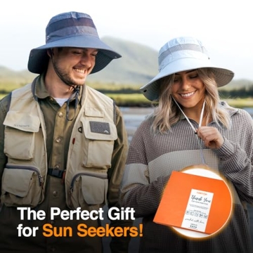 GearTOP Wide Brim Sun Hat - UV Protection & Style