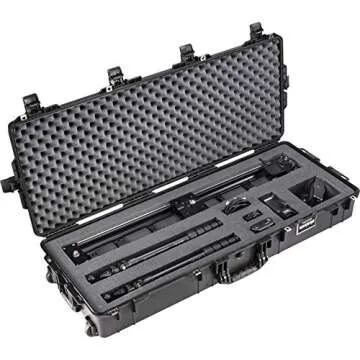 Pelican Air 1745 Long Case - with Foam (Black), One Size (017450-0000-110)