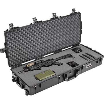 Pelican Air 1745 Long Case - with Foam (Black), One Size (017450-0000-110)
