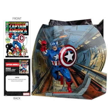 Marvel Captain America 1:10 Scale Collectible by McFarlane