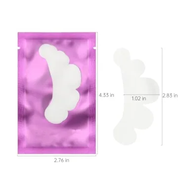 Mekupeu Cloud Shape Eye Gel Pads for Eyelash Extensions