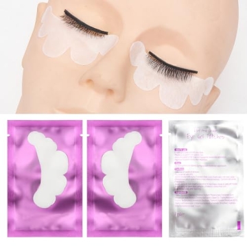 Mekupeu Cloud Shape Eye Gel Pads for Eyelash Extensions