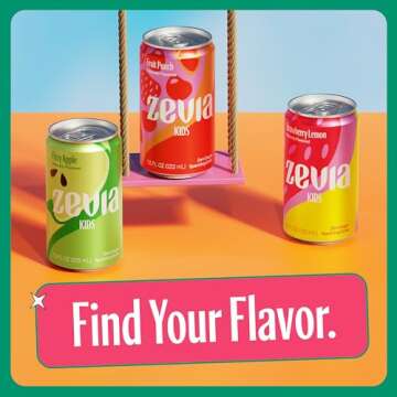 Zevia Kids Watermelon Drink, Naturally Sweet and Healthy