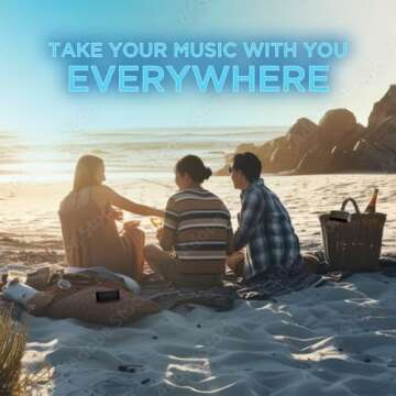 OontZ Ultra Bluetooth Speaker, Dual Edition Waterproof Bluetooth Speaker, Aux input, 14 Watts, Surround Sound, Rich Bass, Portable Wireless Speaker, Indoor Outdoor Speaker 20 hrs playtime (Black-Dual)