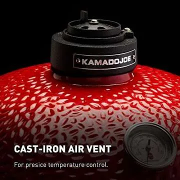 Kamado Joe® Classic Joe™ I Premium Charcoal Grill in Red