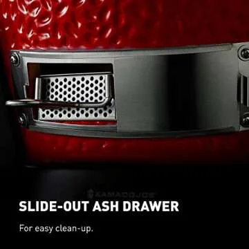 Kamado Joe® Classic Joe™ I Premium Charcoal Grill in Red